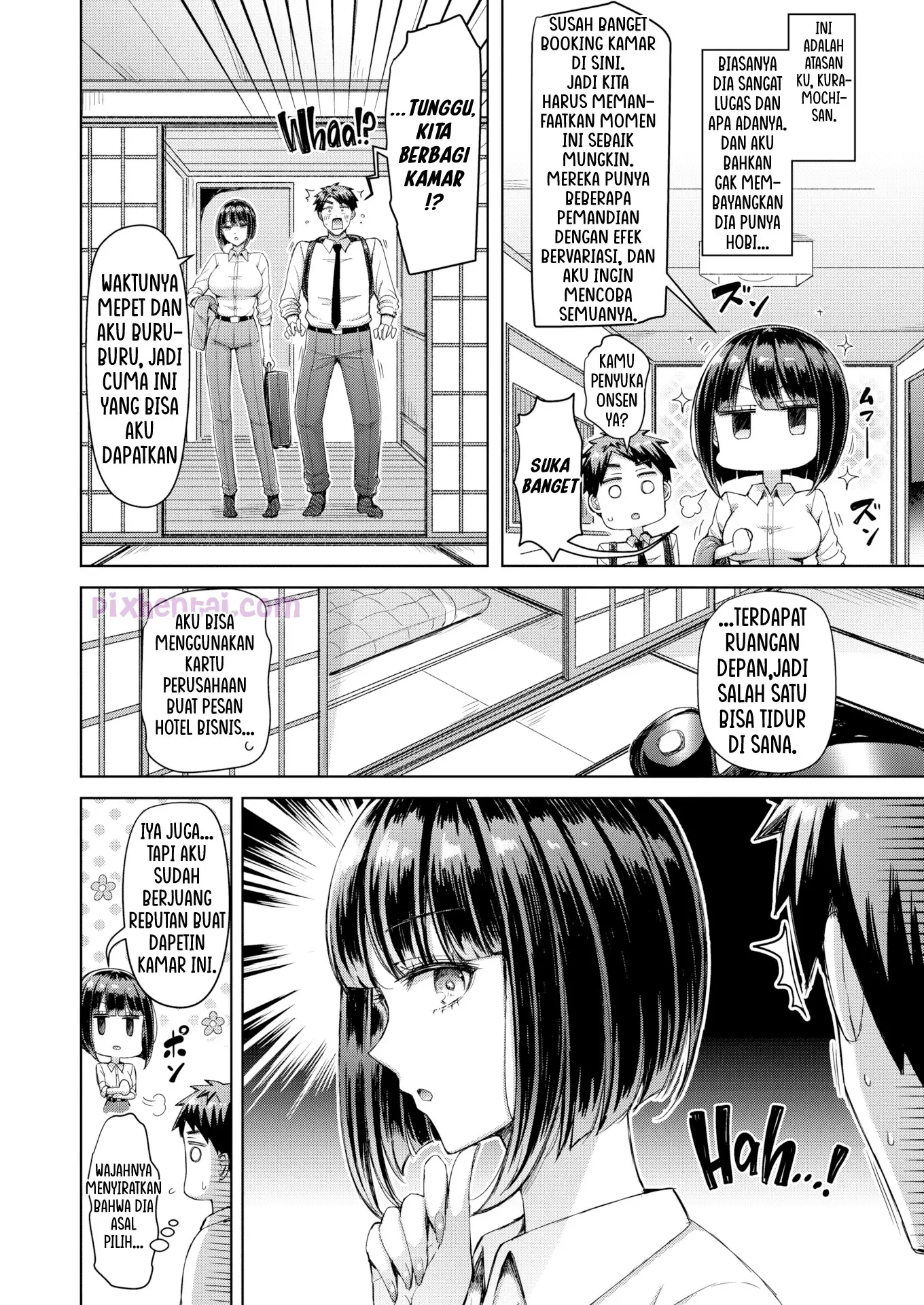 Komik hentai xxx manga sex bokep You Dont Mind Kuramochi-san 2